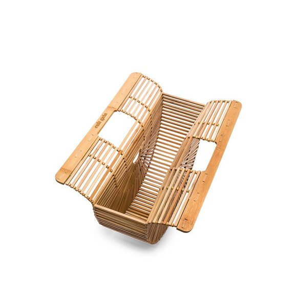 Cult Gaia "Gaia's Ark" Large Bamboo Bag (w/Purse Liner included) - Picture 3 of 11